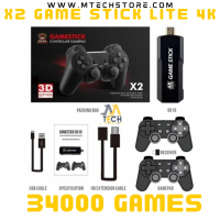 X2 Game Stick 4K 34000 Games-29 Consoles