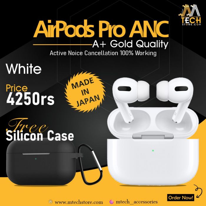 Apple Airpod Pro 2 with Wireless Charging Case & 100% Active Noise